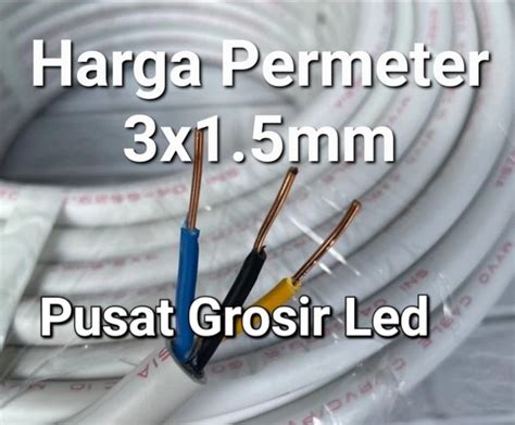 Jual Harga Per Meter Myvo Kabel Listrik Nym X Mm Full Tembaga Asli