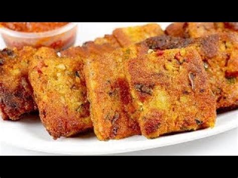 Besan Suji Ka Nashta Recipe How To Make Easy Vegetable Nashta Recipe