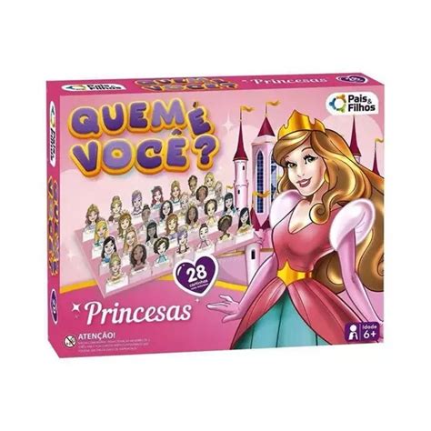 Jogo Diverso Quem E Voce Princesas Unidade Pais E Filhos Magia