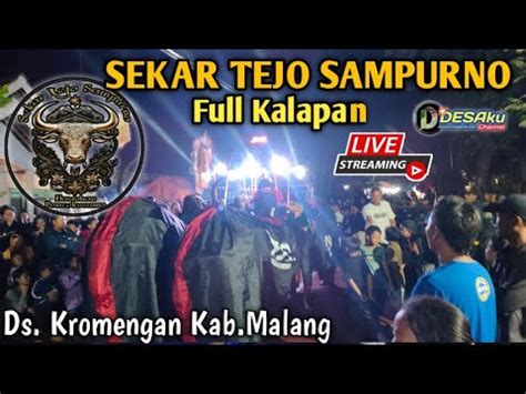 Live Full Kalapan SATRIO TEJO SAMPURNO Jatirejo Kromengan Kab Malang