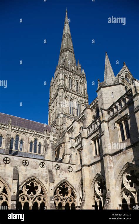 England, Wiltshire, Salisbury Cathedral Stock Photo - Alamy