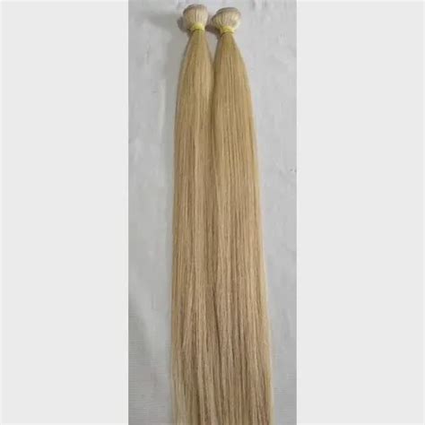 Cabelo Humano Loiro Claro Tecido Tela 150g 70 Cm Mega Hair Submarino