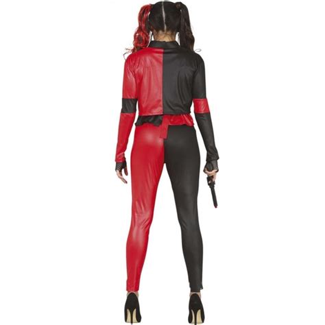 Disfraz Harley Quinn Rebelde Para Mujer Env O Halloween En H