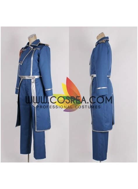 Fullmetal Alchemist Roy Mustang Uniform Cosplay Costume Cosrea Cosplay