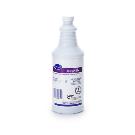 Diversey Oxivir Tb Surface Disinfectant Cleaner Liquid 32 Oz Bottle