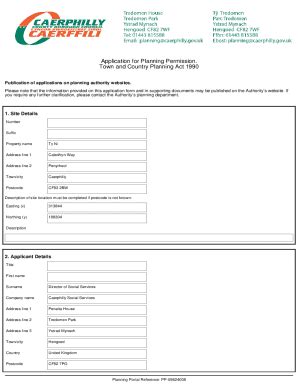 Fillable Online Planning Application Search Bath And North East