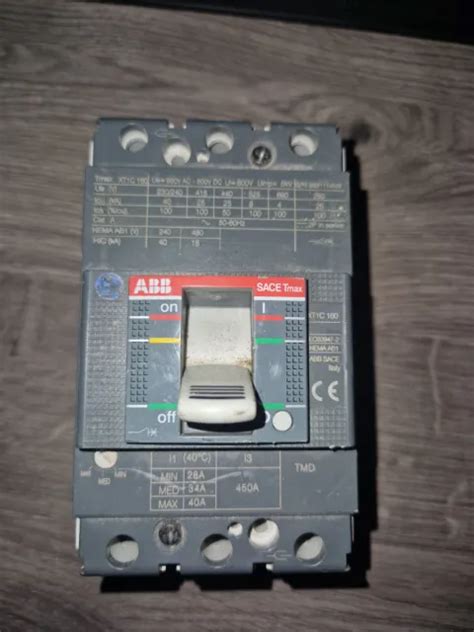 Abb Sace Tmax Xt Mccb Molded Case Circuit Breaker P A Fixed Mount