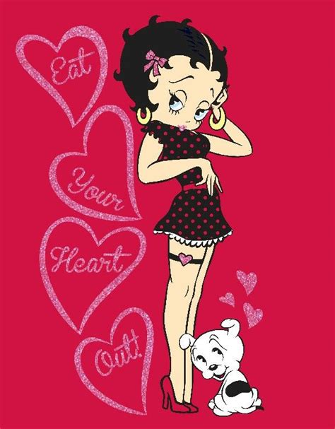 Betty Boop Heart Betty Boop Cartoon Betty Boop Betty Boop Art