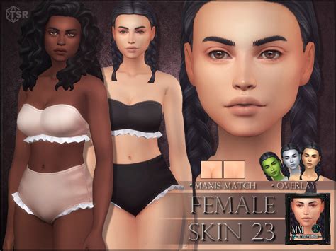 Female Skin Overlay Maxis Match The Sims Catalog