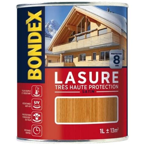 Bondex Lasure Bondex Satin E Protection Ans L Couleur Marron