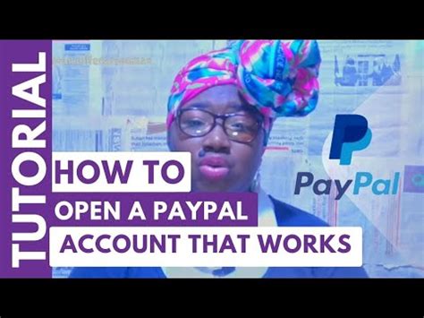 How To Open A Verified PayPal Account To Send And Receive Payment In