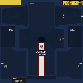 Kit De Paris Saint Germain Para Efootball Pes Artofit