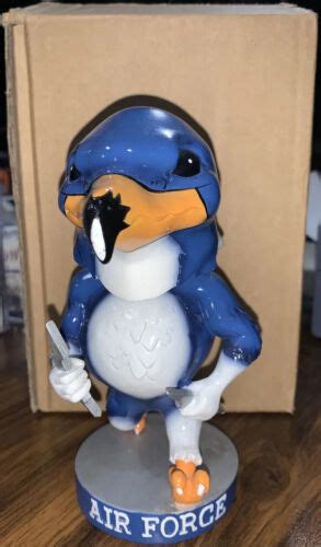 Us Air Force Falcons Fighting Falcon Bobblehead Nodder Mascot Chipped