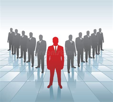 Team Leader Stock Illustration Illustration Of Advocate 5231734