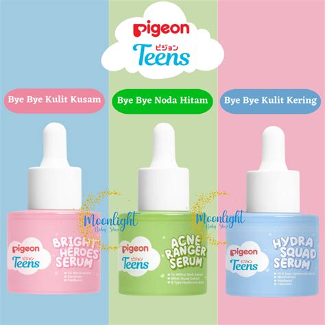 Jual Pigeon Teens Acne Ranger Serum Bright Serum Hydra Squad Serum