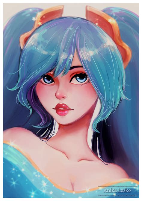 Sona Fanart By Kaylesart On Deviantart