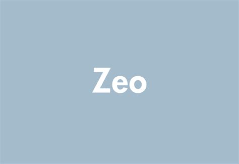 zeo baby  meaning origin