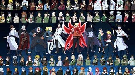 All Naruto x Boruto Ultimate Ninja Storm Connections Characters - The ...