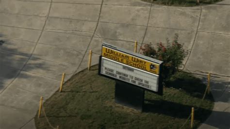 Carjacking suspect runs into Maryland middle school while fleeing police