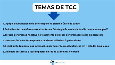 Temas De Tcc Curso De Enfermagem Confira Aqui