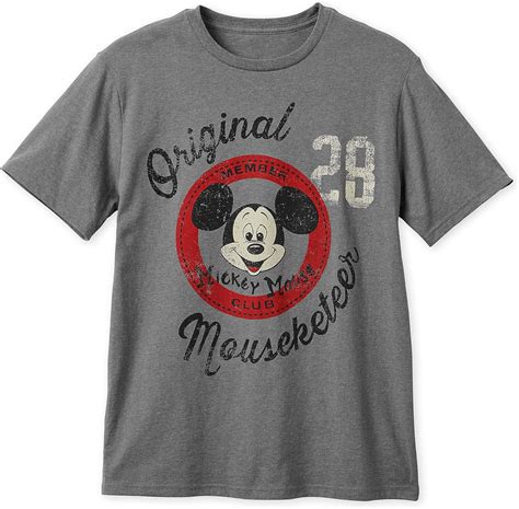 Amazon Disney The Mickey Mouse Club Mouseketeer T Shirt For Men