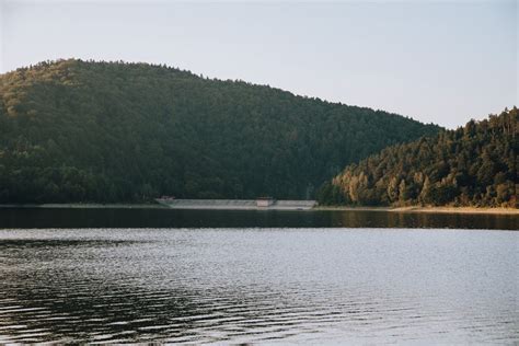 Zalew Klimkówka Jezioro Klimkowskie kameralne miejsce niedaleko Gorlic