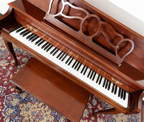 Baldwin 43 Acrosonic Upright Piano Mahogany Sn 1564679 Used Alamo Piano Galleries