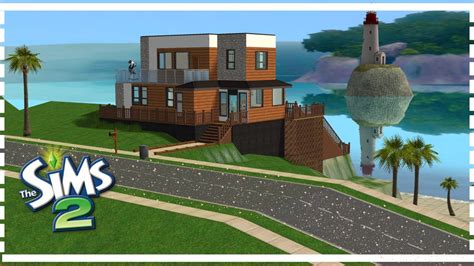 Making A Huge Beach House In The Sims 2 Again Speed Build Youtube