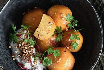 Petits Navets Boule D Or R Tis Au Miel Ricotta Aux Herbes Et Pop