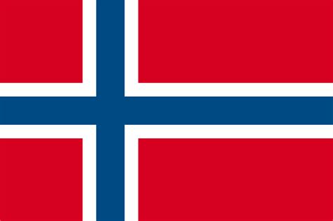 ノルウェーの国旗 | 地図に使えるフリー素材