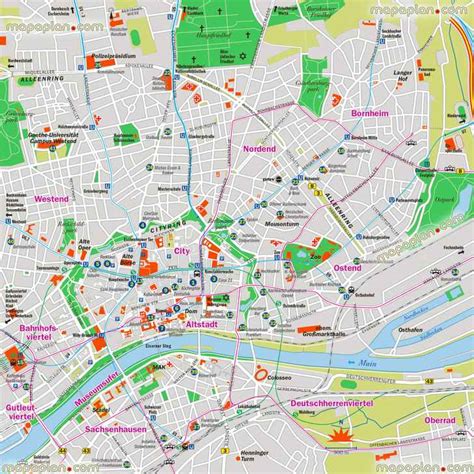 Germany Tourist Attractions Map - Tour And Travel