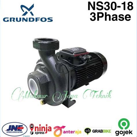 Jual Pompa Air Centrifugal Grundfos Ns 30 18 1Phase Pompa Air Sirkulasi