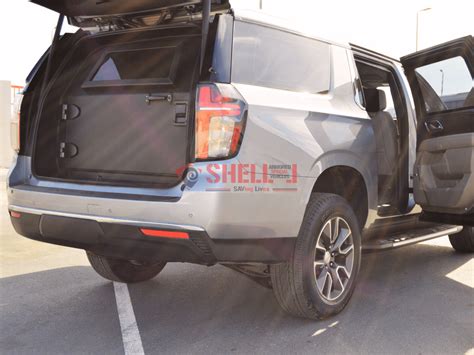 Armored Chevrolet Suburban - Shell Armored Cars Dubai