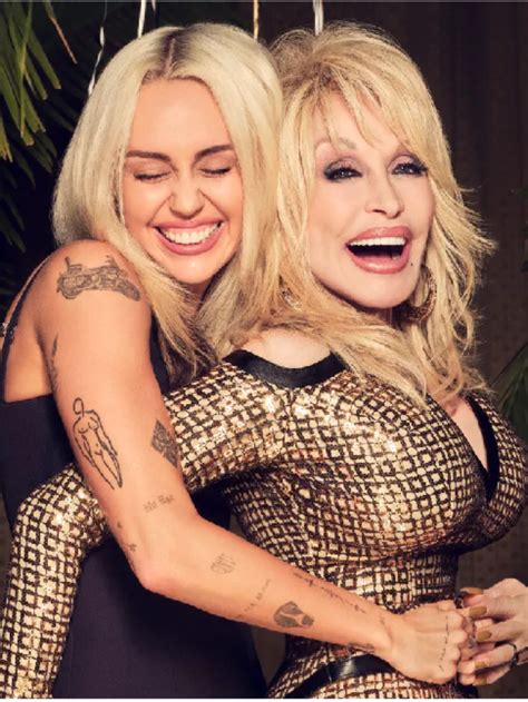 Dolly Parton And Miley Cyrus For New Years Eve Party Biweta