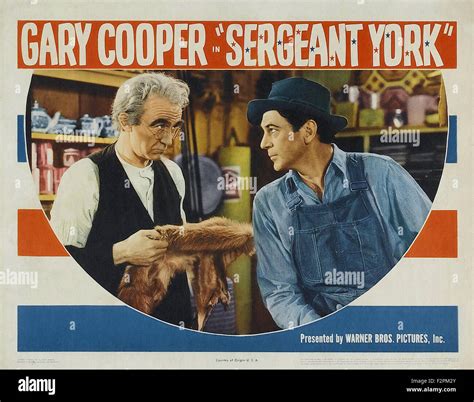 Sergeant York - Movie Poster Stock Photo - Alamy