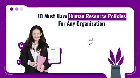 10 Best Essential Human Resource Policies A Guide