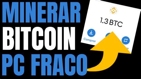 NOVA MINERADORA DE BITCOIN PARA PC FRACO GANHAR DINHEIRO MINERANDO