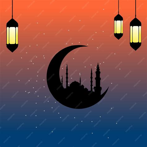 Premium Vector | Islamic poster element design