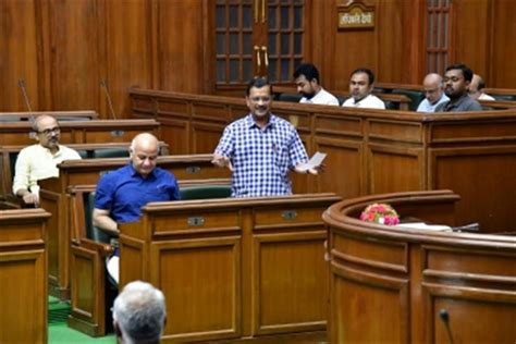 Delhi Assembly Passes Confidence Motion Tabled By Kejriwal