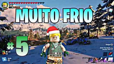 Lego Fortnite Entrando No Bioma De Gelo Youtube