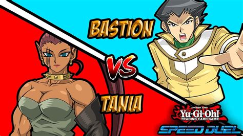 YU GI OH SPEED DUEL DUELO TANIA AMAZONESS X BASTION H2O YouTube