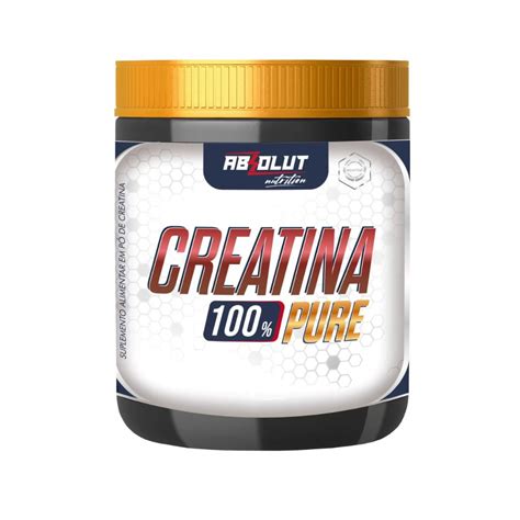 Creatina Pura Absolut Nutrition Suplementos