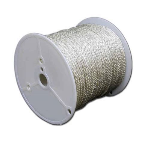 T W Evans Cordage 1 4 In X 1000 Ft Solid Braid Nylon Rope Spool 266