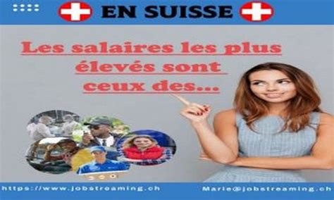 Les Salaires Les Plus Lev S Sont Ceux Des Jobuilder Suisse