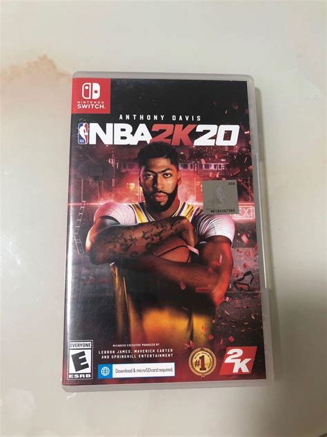 Nba 2k20 Switch 電子遊戲 電子遊戲 Nintendo 任天堂 Carousell