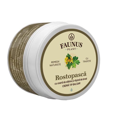 Crema Tip Balsam Cu Marul Lupului 50 Ml Faunus Plant Farmacia Tei