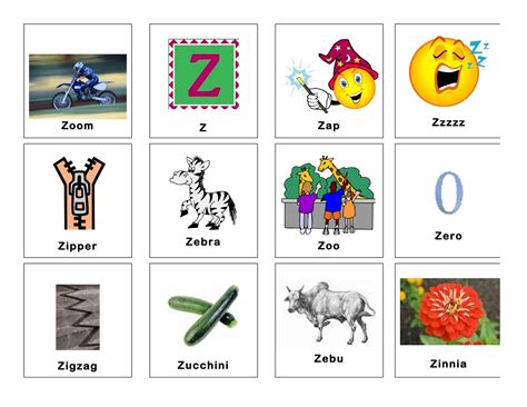 4 Letter Words Starting With Z Letters Free Sample Letters