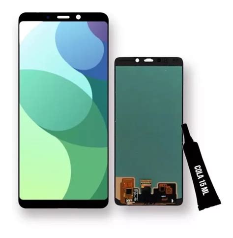 Tela Frontal Lcd Para A Sm A Original Amoled Cola Frete Gr Tis