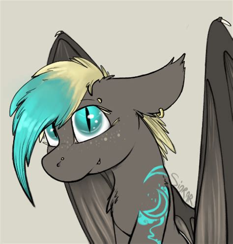 1415329 Safe Artist Sinrar Oc Oc Only Oc Myri Species Bat Pony