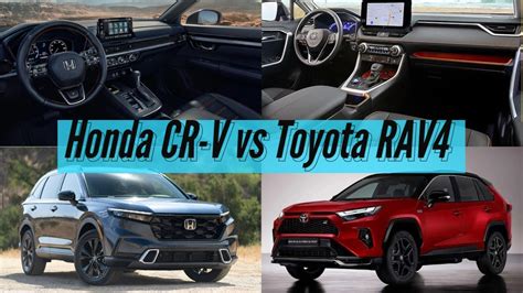 2024 Honda CR V Hybrid Vs 2024 Toyota RAV4 Hybrid Compared CR V Or